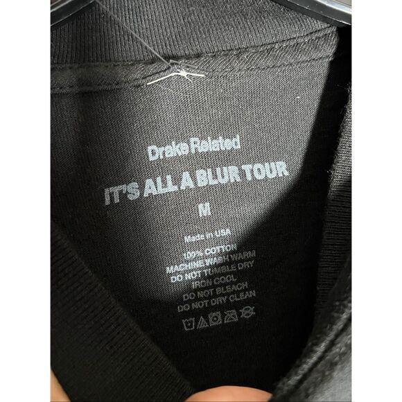 Drake It’s All A Blur Eyes Tour Tee - Picture 4 of 4